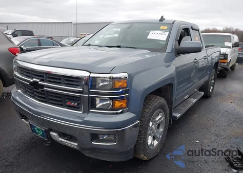 2015 Chevrolet Silverado 1500 2Lt из США, поврежденный, VIN 1GCVKREC0FZ250771